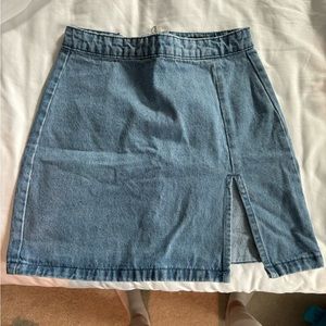 Misguided denim skirt